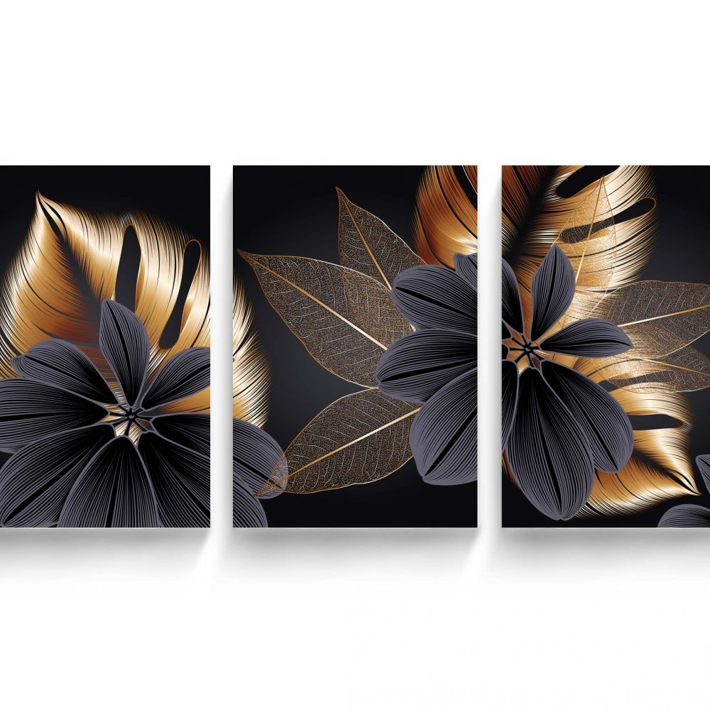 Set de 3 Canvas/Cuadros Decorativos  Especias de cocina en tonos Verd –  Maxigráfica Shop