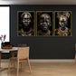 Canvas | Familia Africana | 1 | Decoración Interior | Impresion Digital | Tensado | Bastidor de Madera | Listo para Colgar | Varias Medidas | Minimalista Moderno | Ideal para Regalo, Hogar, Oficina