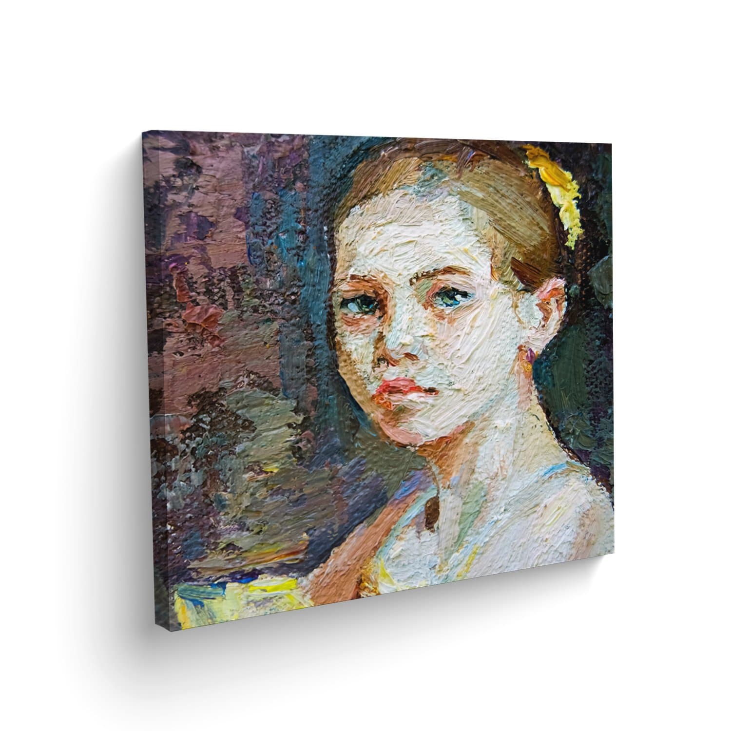 Canvas Cute Little Girl Abstracto - Maxigráfica Shop