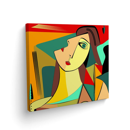 Canvas Abstracto Cubismo - Maxigráfica Shop