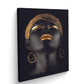 Mujer Africana Oro Cuadro decorativo - Maxigráfica Shop