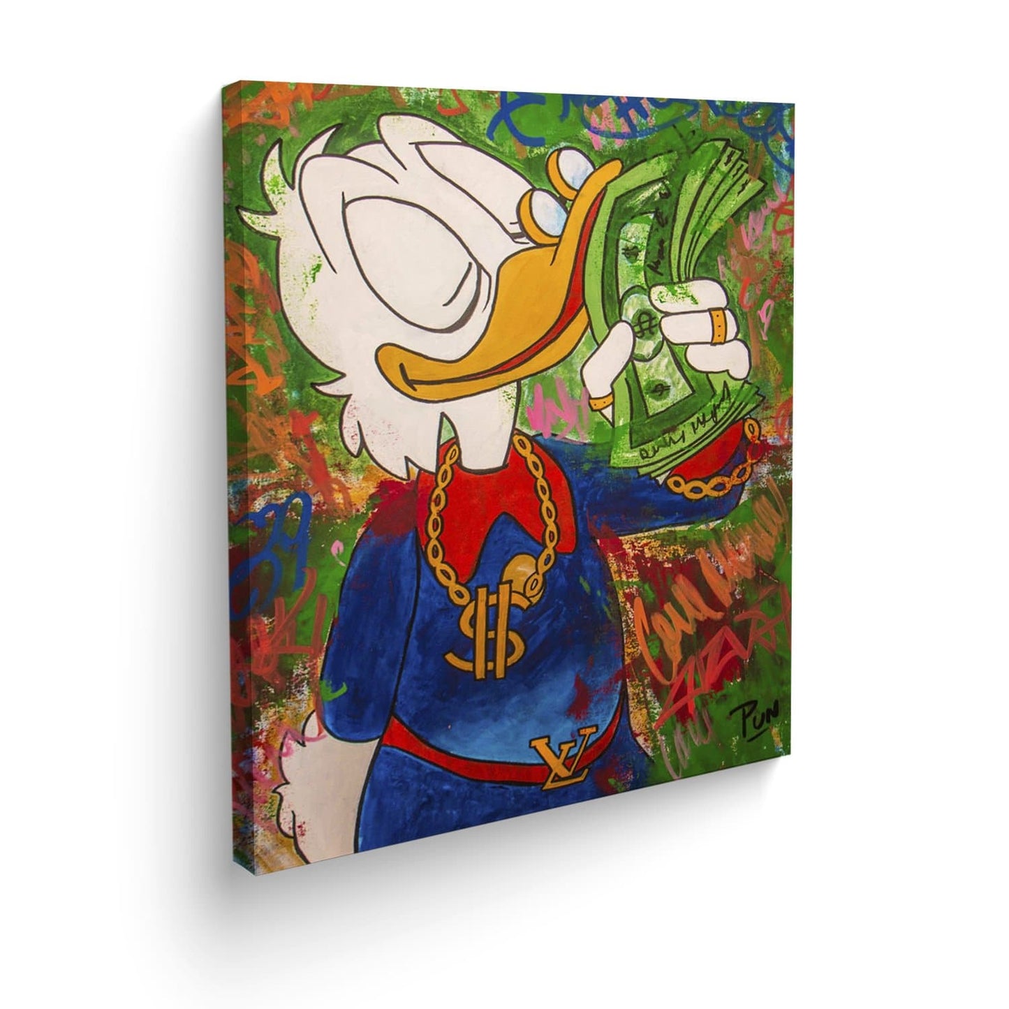 Cuadro Canvas Money Art McPato - Maxigráfica Shop