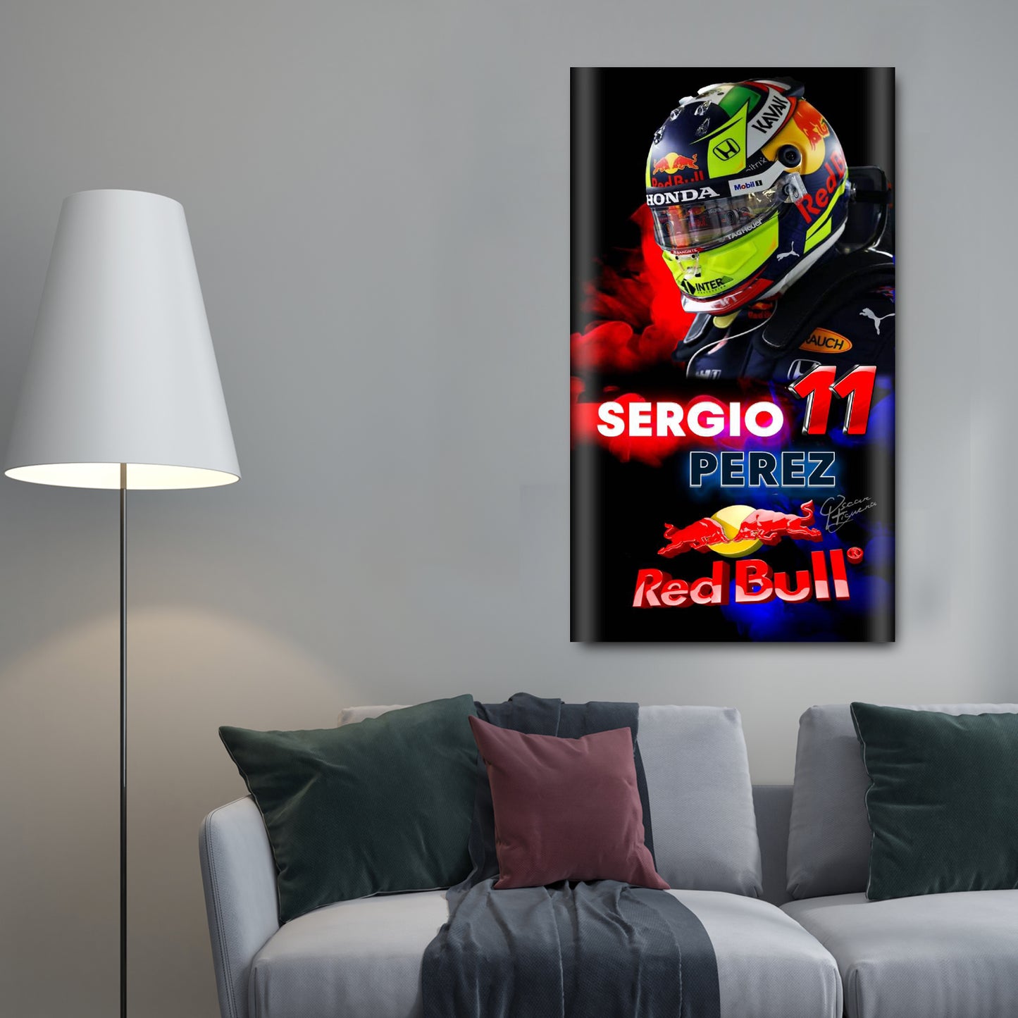 Sergio Perez Red Bull - Maxigráfica Shop