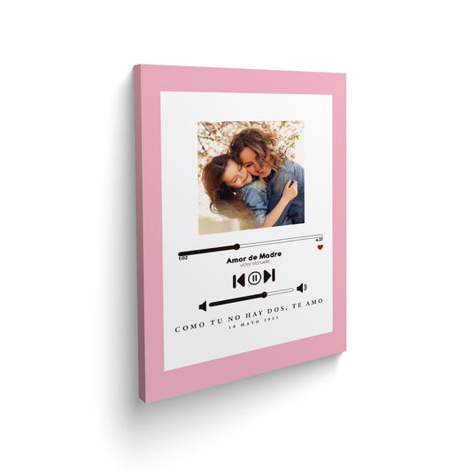 Serenata Virtual Cuadro decorativo Personalizado Regalo para Mamá - Maxigráfica Shop