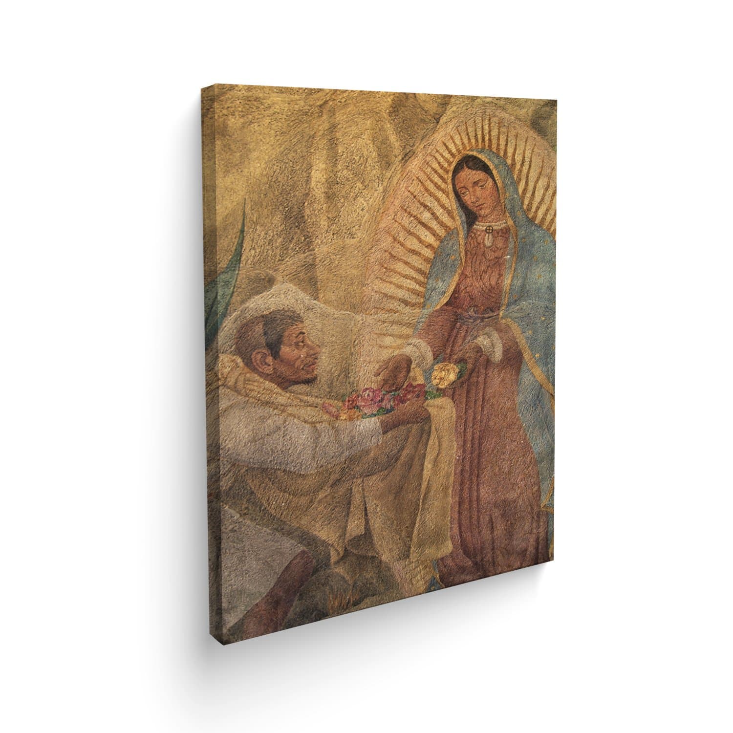 Cuadro Canvas Virgen de Guadalupe y Juan Diego Semana Santa - Maxigráfica Shop