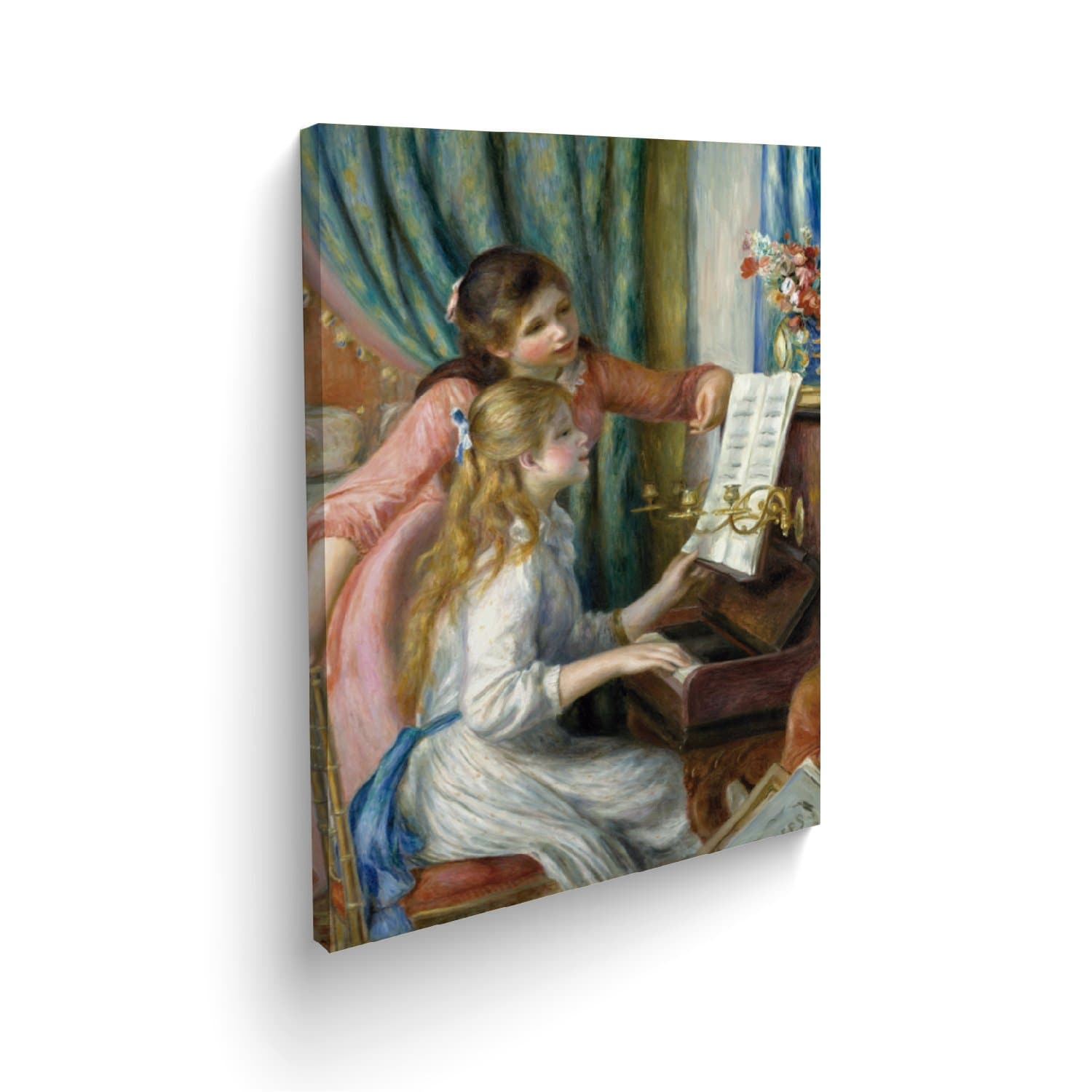 Canvas Muchachas al piano Renoir - Maxigráfica Shop