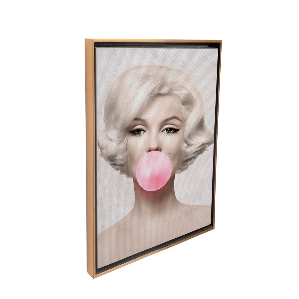 Marilyn Monroe Bubble Gum Cuadro decorativo - Maxigráfica Shop
