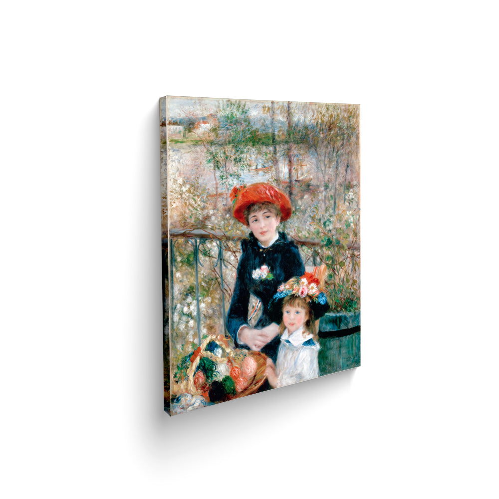 En la terraza (Dos hermanas) Renoir - Maxigráfica Shop