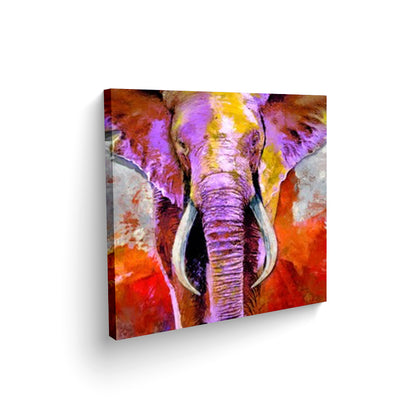 Canva Naturaleza Elefante Colorfull - Maxigráfica Shop