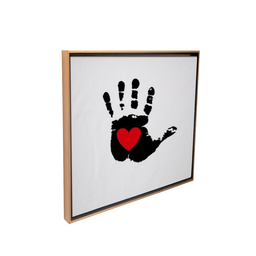 Canva Love Hand Minimalist - Maxigráfica Shop