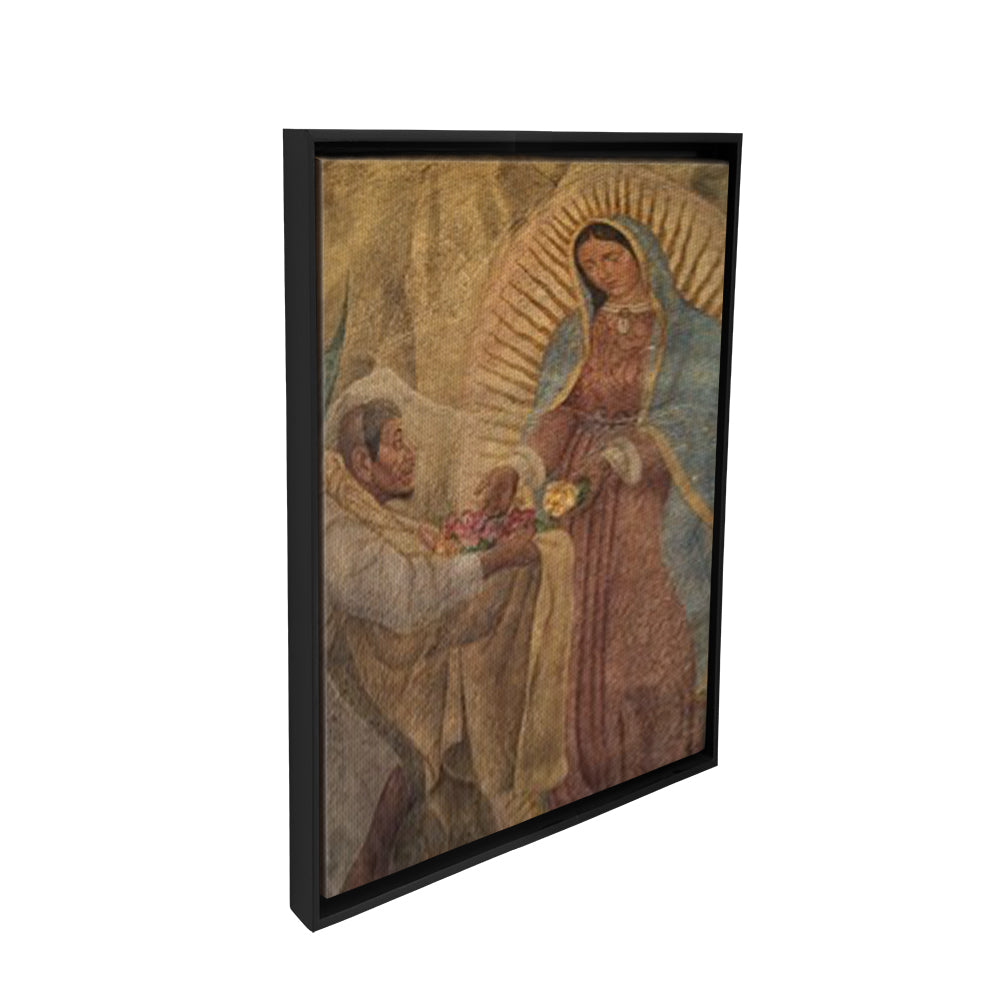 Cuadro Canvas Virgen de Guadalupe y Juan Diego Semana Santa - Maxigráfica Shop
