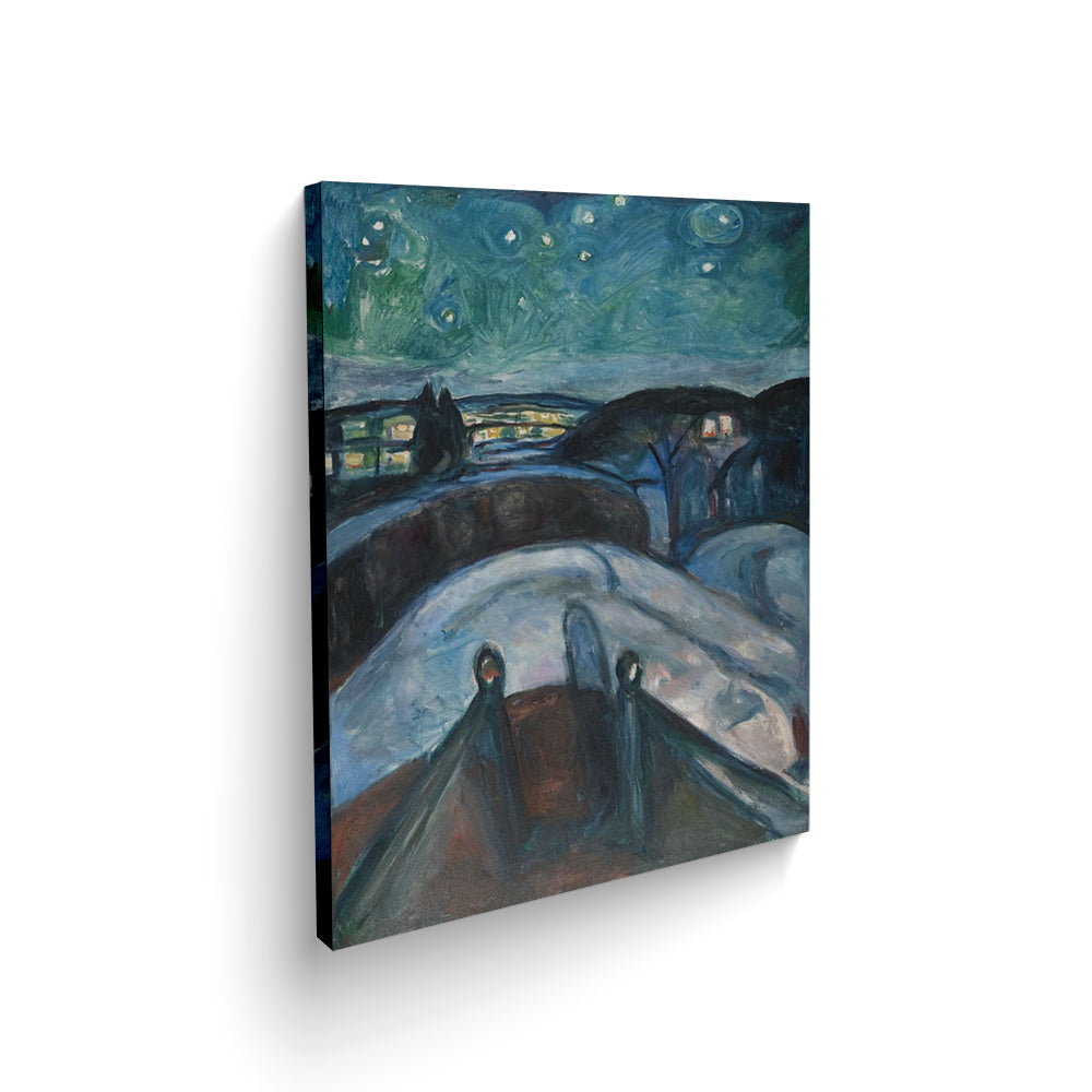 La noche estrellada Edvard Munch - Maxigráfica Shop