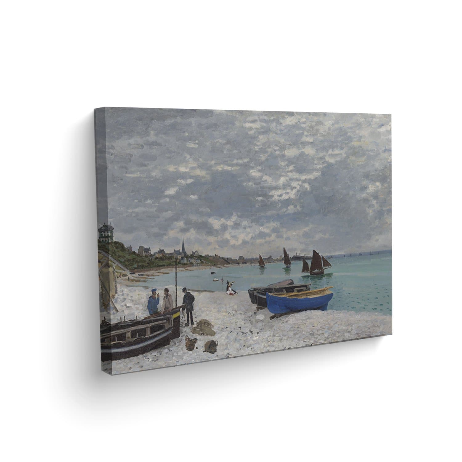 Canvas Claude Monet La Playa - Maxigráfica Shop
