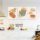 Set de 3 Canvas Naranjas y Hojas - Maxigráfica Shop