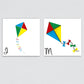 Set de 2 Canvas Papalotes de Colores - Maxigráfica Shop
