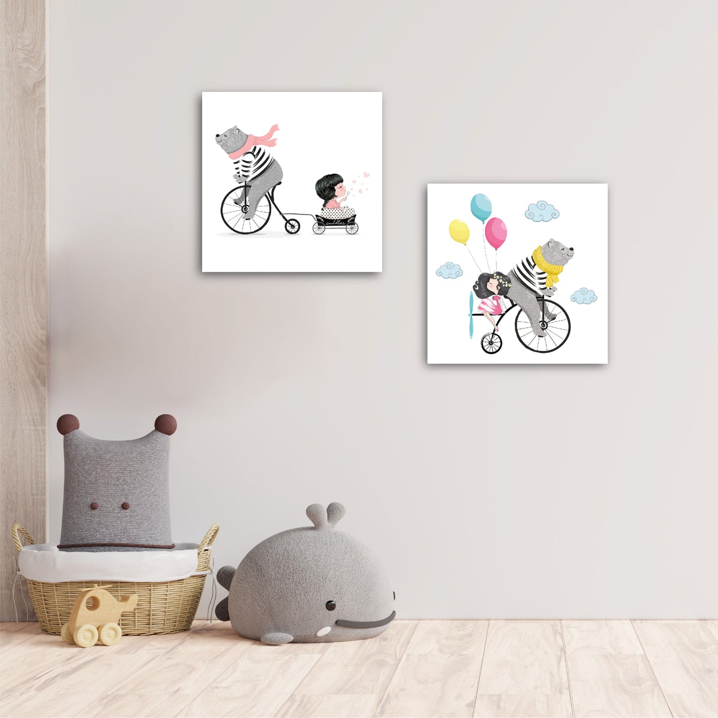 Set Little Bears Baby & Balloons - Maxigráfica Shop