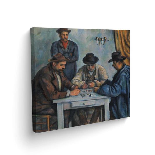 Canvas Jugadores de Cartas Cézanne - Maxigráfica Shop
