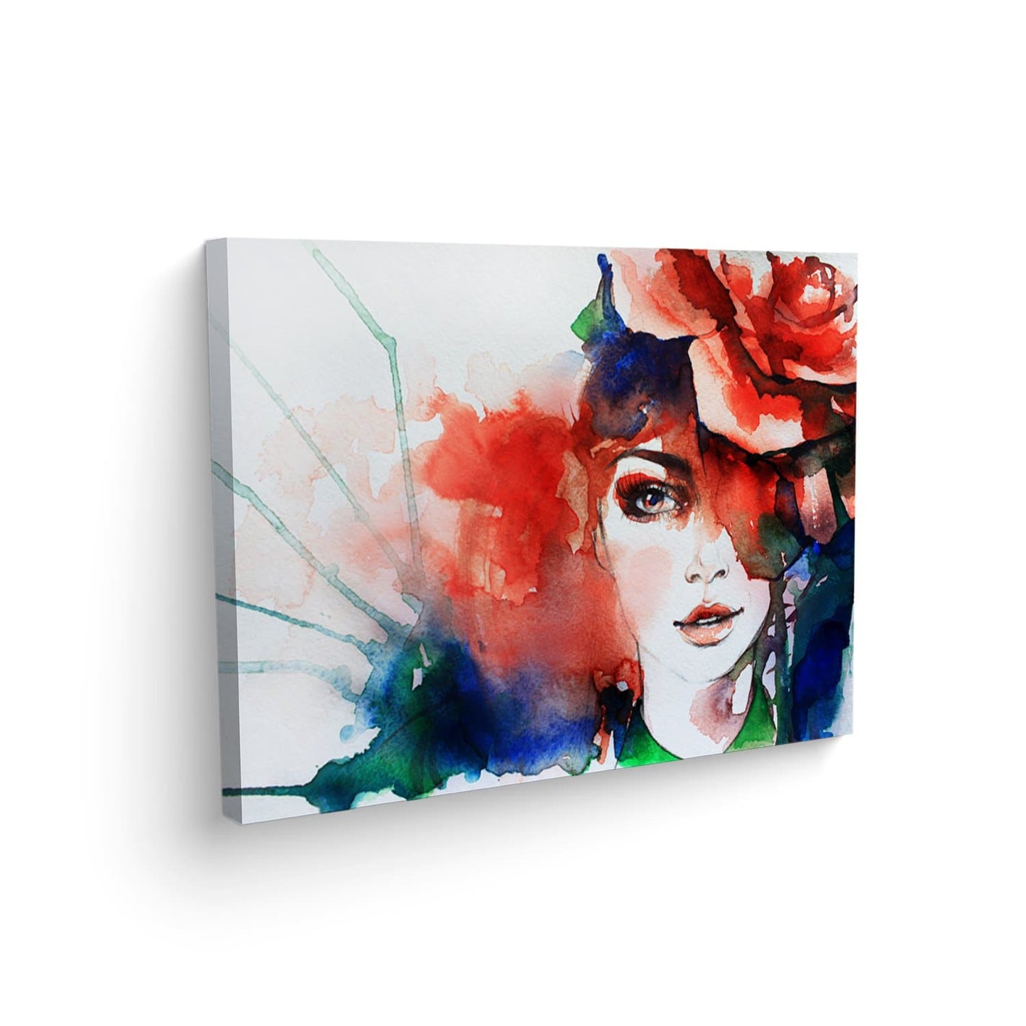Canvas Mujer Acuarela - Maxigráfica Shop