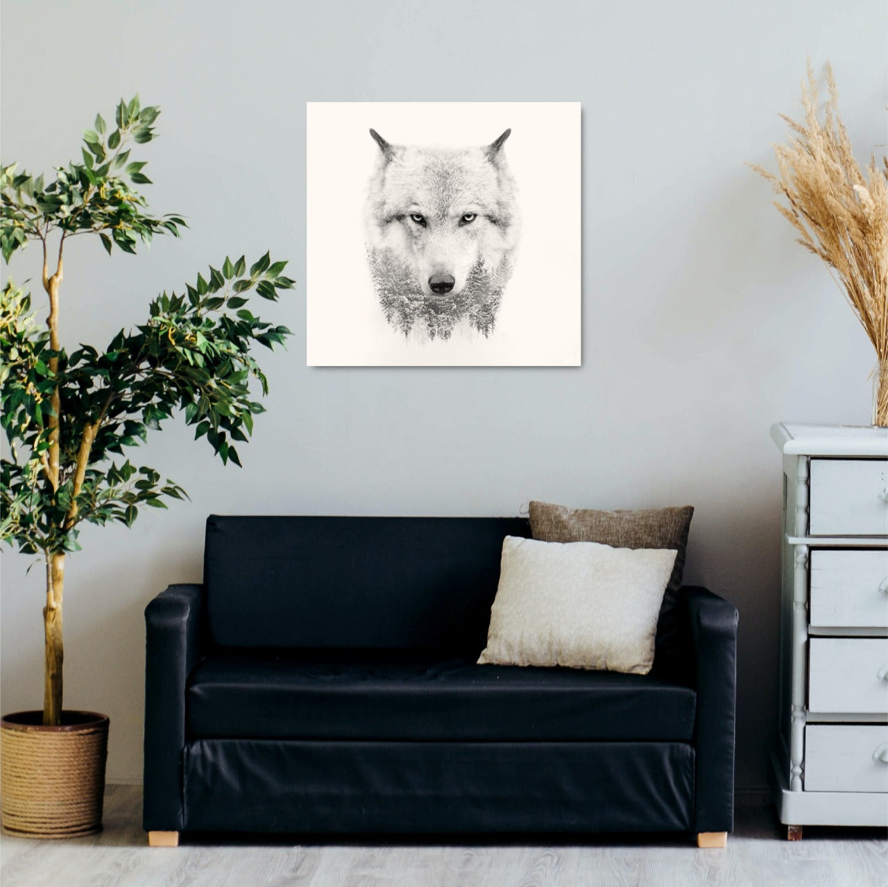 Forest Wolf Cuadro decorativo - Maxigráfica Shop