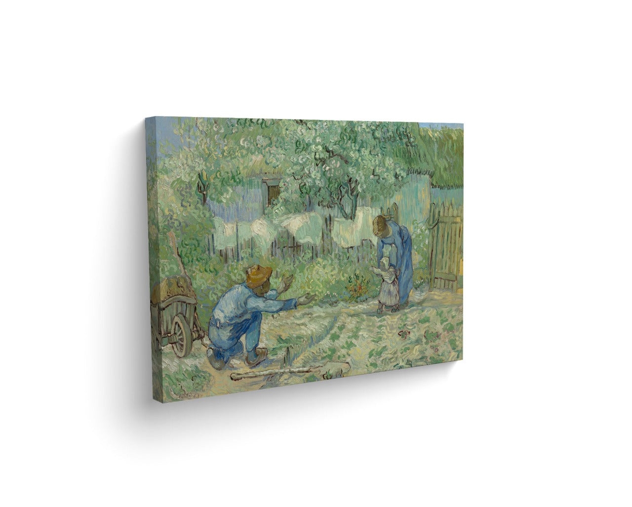 El campo por la tarde estilo Van Gogh - Maxigráfica Shop