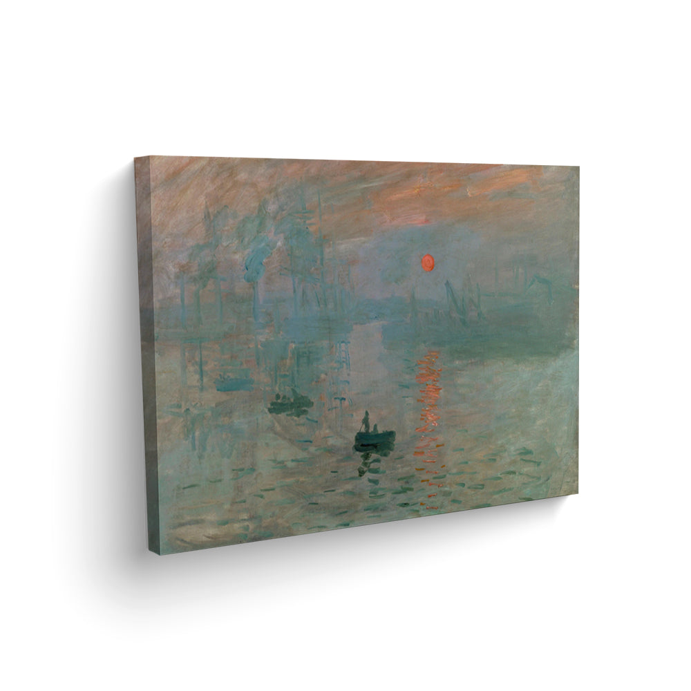 Sol naciente Claude Monet Cuadro decorativo - Maxigráfica Shop