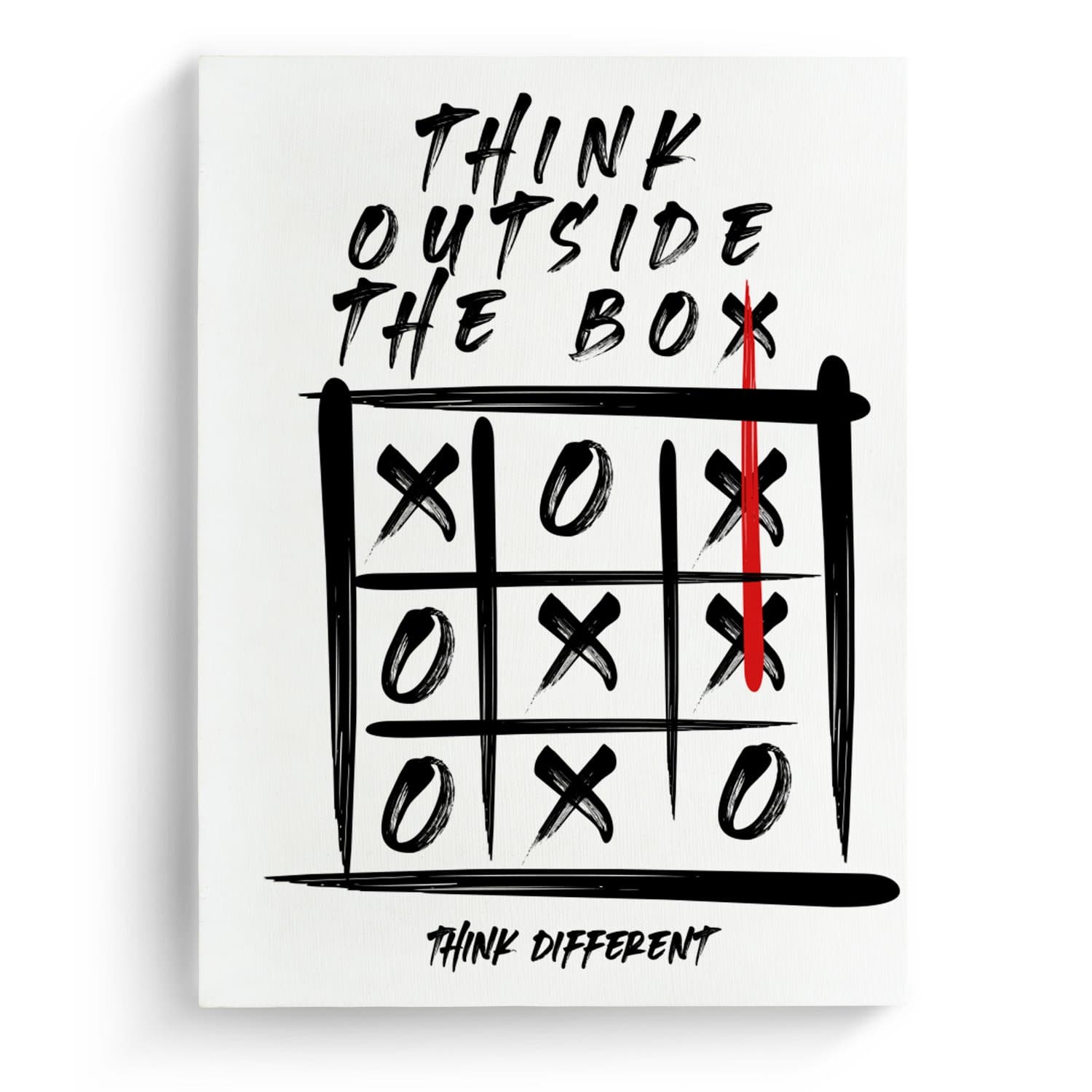 Cuadro Canvas Think Outside the Box - Maxigráfica Shop