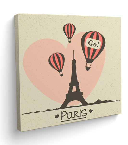 Canva Love in Paris - Maxigráfica Shop