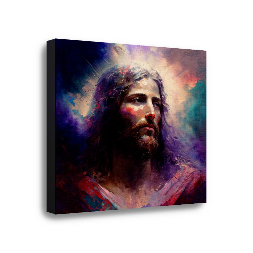 Canva/Cuadro Decorativo | Jesús nuestro Señor en diseño colorido.