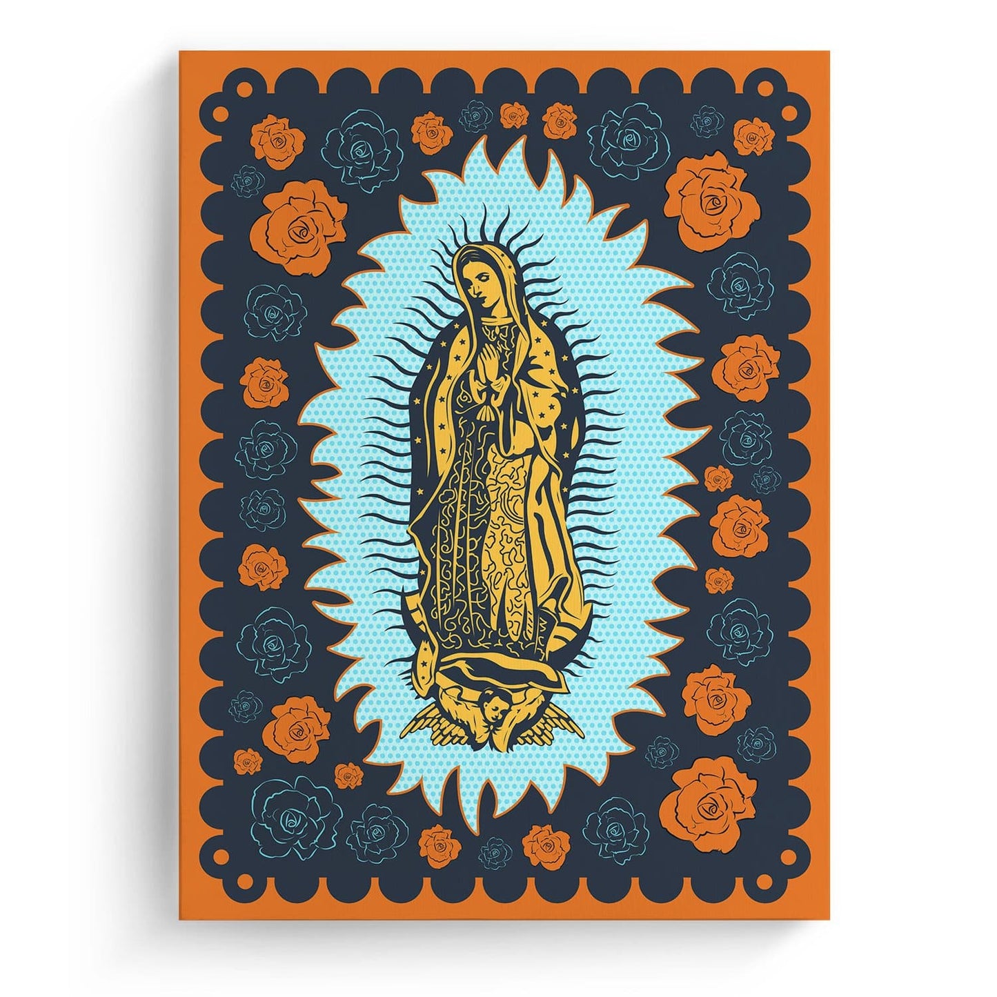 Cuadro Canvas Virgen de Guadalupe Vintage Semana Santa - Maxigráfica Shop